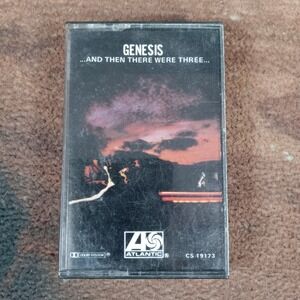 Genesis And Then There Were Three Cassette Tape Atlantic Records CS 19173 1982